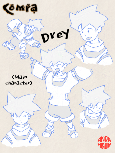 'Comra' Character Concept Art